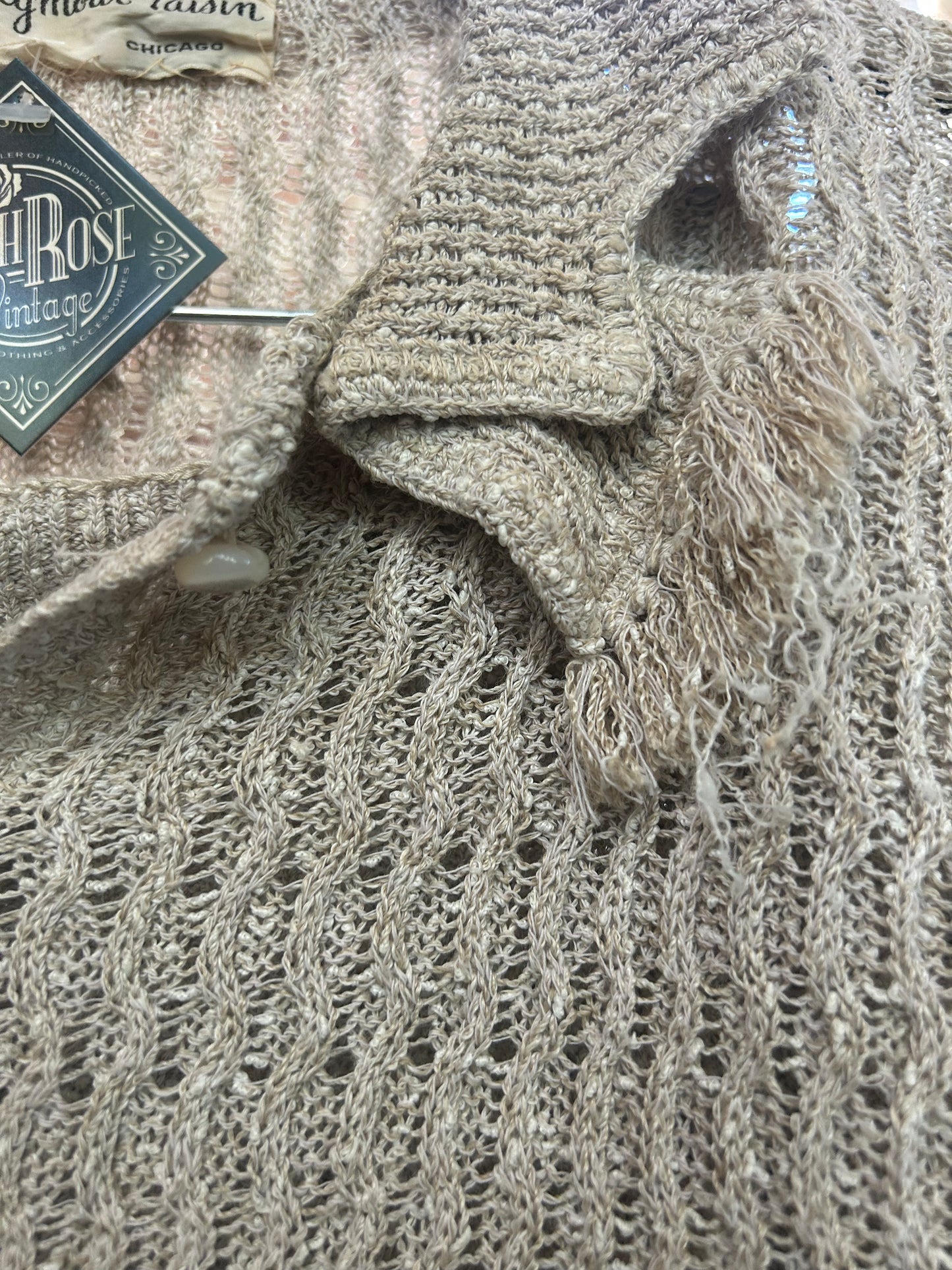 1950s Seymour Paisin 2pc Knit Set - M/L
