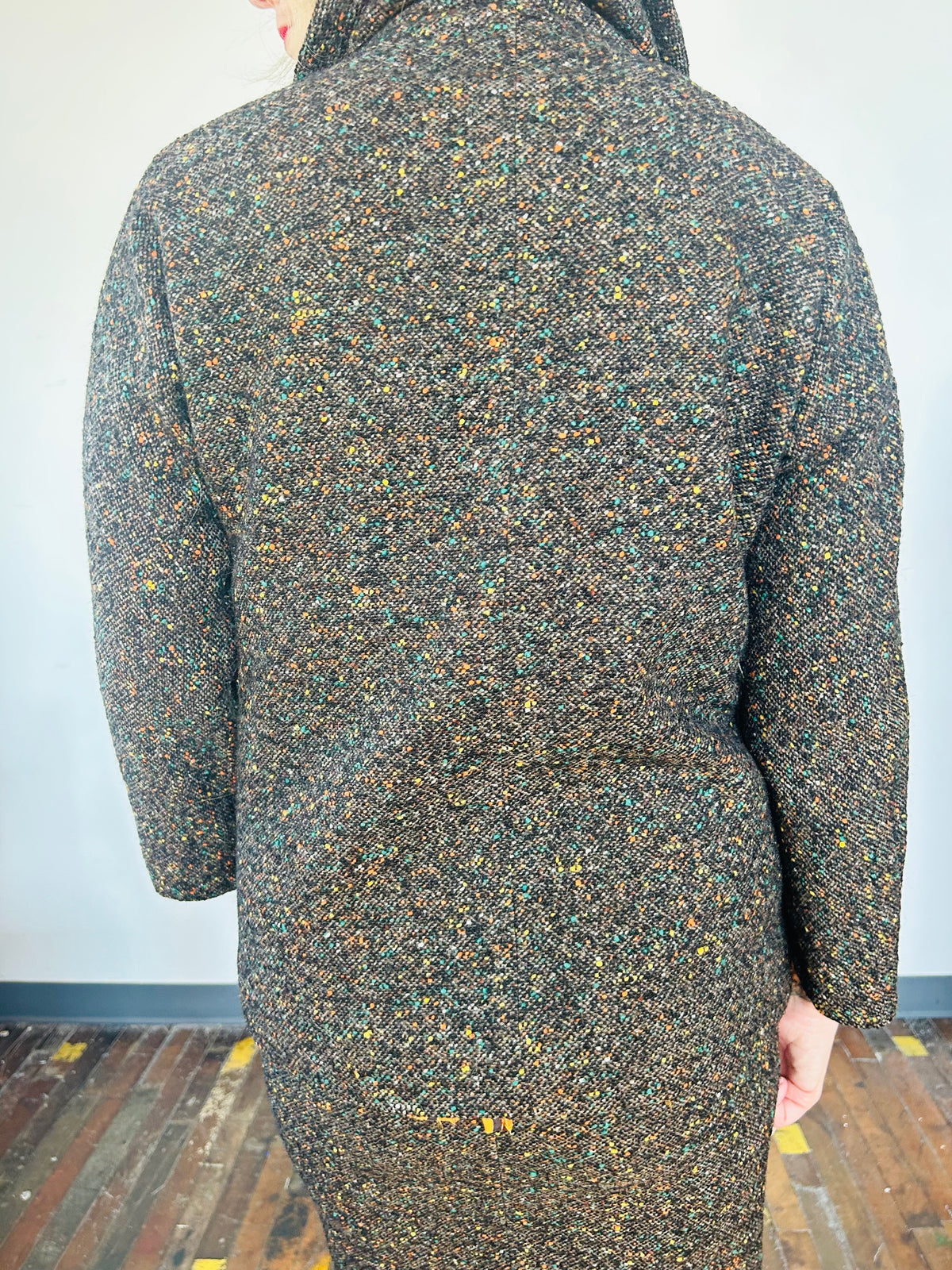1960s Hitchcock 2pc Tweed Suit - Small