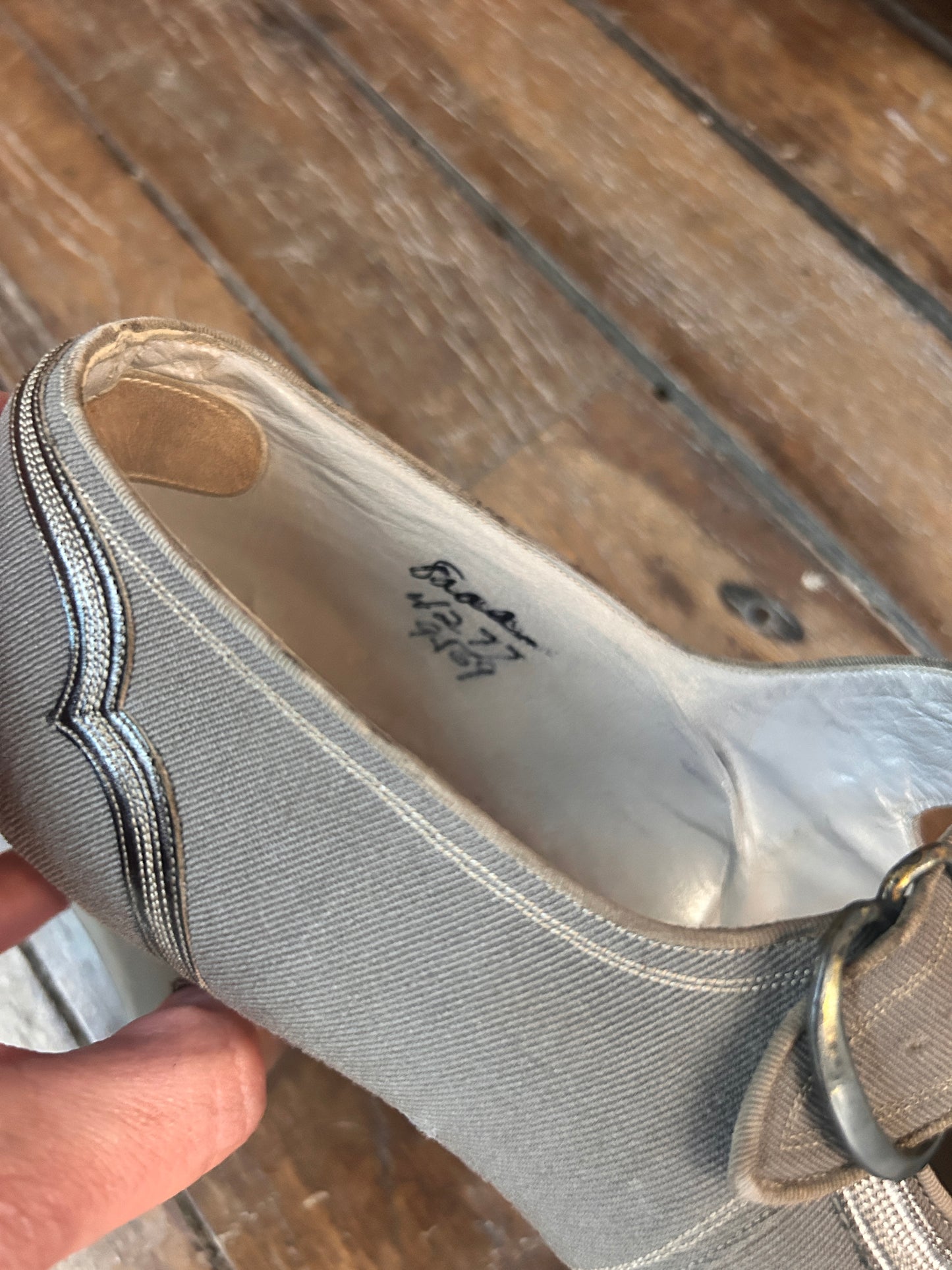 1930s Hanan & Sons Mary Jane Heels - 8N