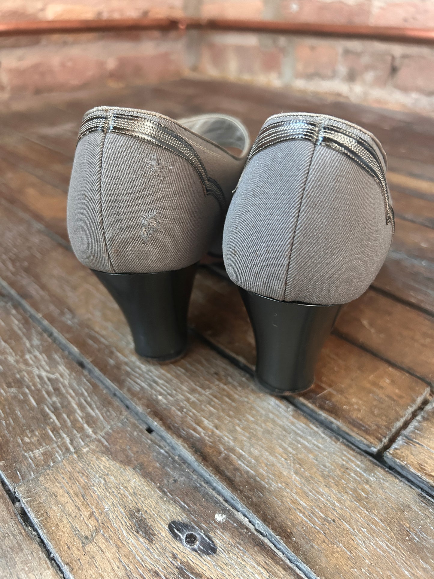 1930s Hanan & Sons Mary Jane Heels - 8N