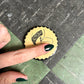1920s Naughty Small Celluloid Hand Mirror