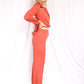 1970s "The Red Eye" 3pc Pant Suit - Medium