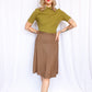 1940s Featherknit Green Sweater - M/L