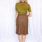 1940s Featherknit Green Sweater - M/L