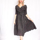 1950s Out of this World Swing Dress - Small