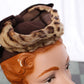 1930s Fur & Wool Tilt Hat 
