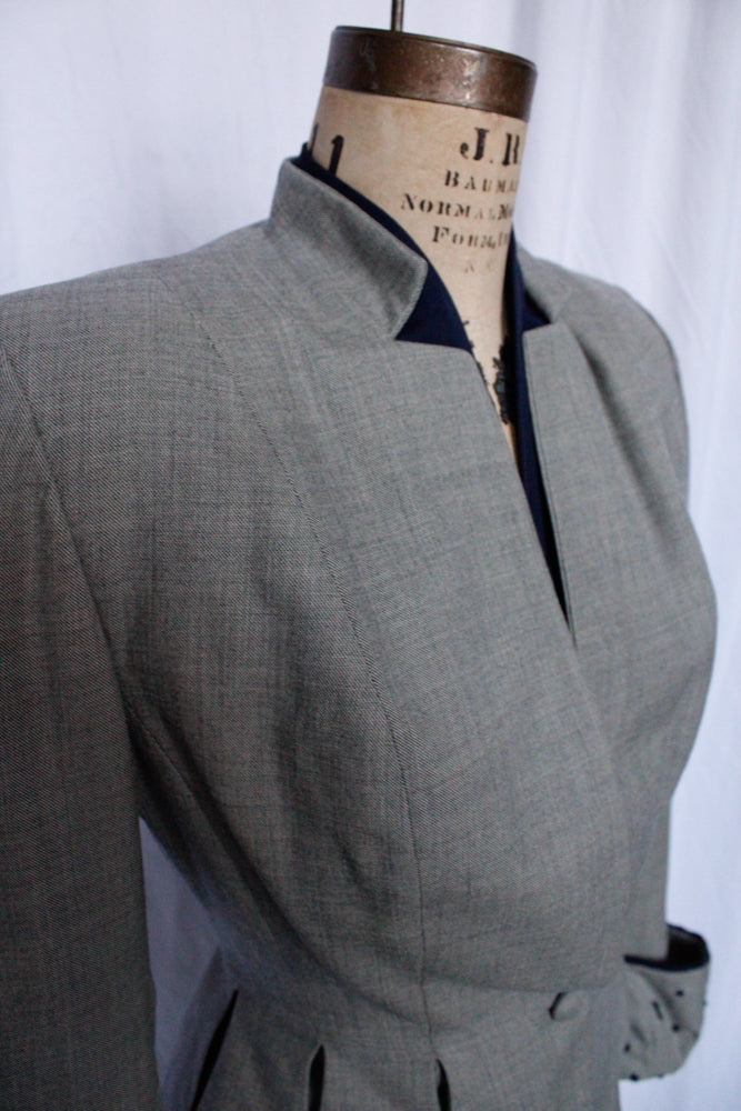 1950s Rare & Stunning Lilli Ann Hourglass Suit - XS/S