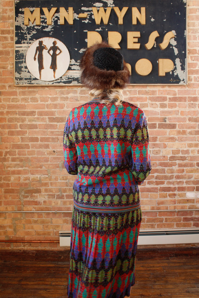 1960s Fox Fur and Persian Lamb Hat