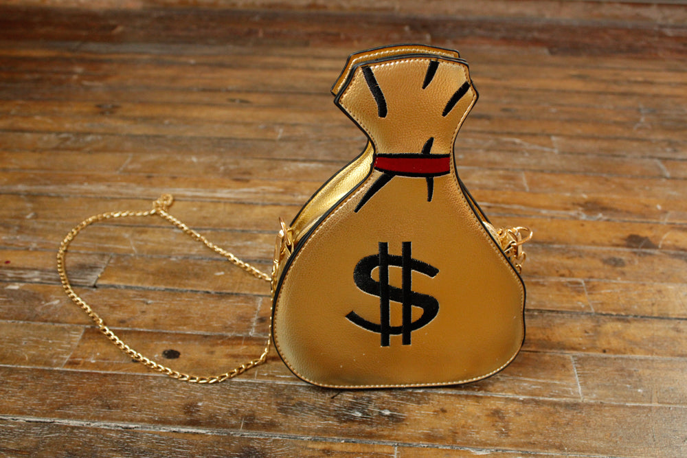 Contemporary Money Bag Purse