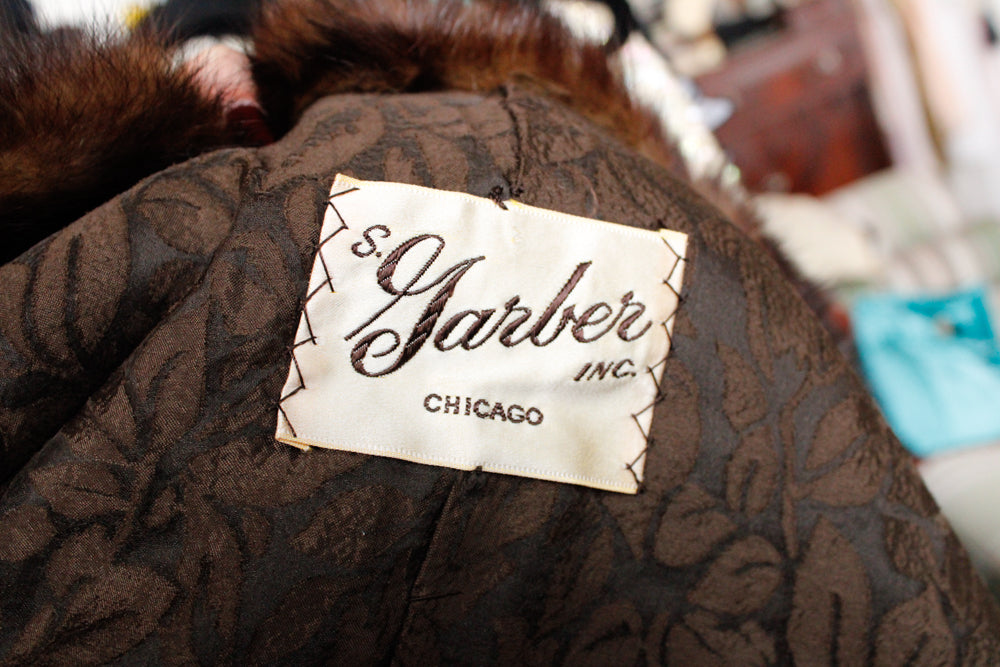 1940s Marmot Fur Stole 