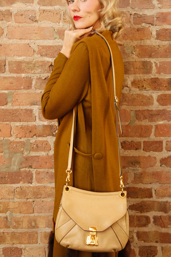 1990s Ralph Lauren Butterscotch Leather Purse 