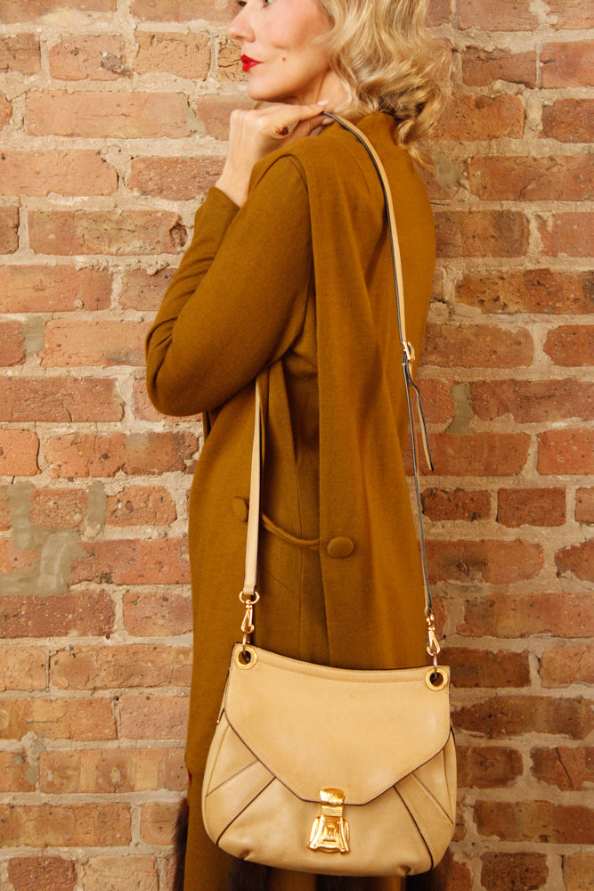 1990s Ralph Lauren Butterscotch Leather Purse 