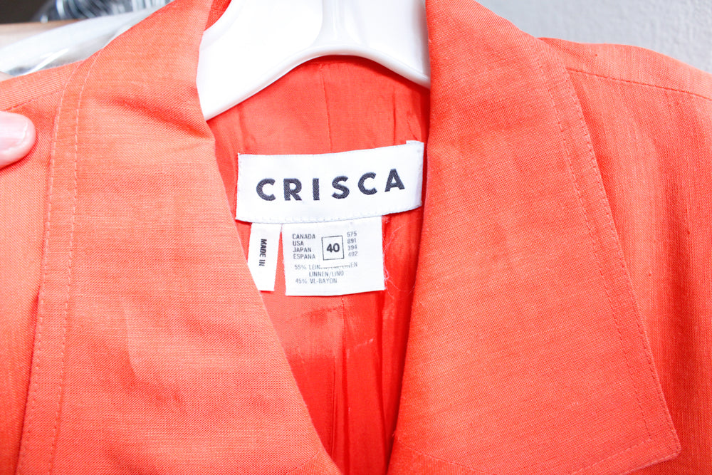 1990s Designer Crisca Pant Suit - Medium