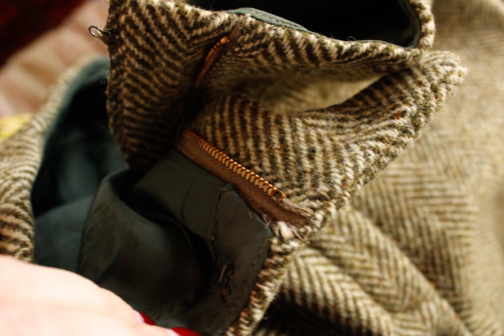 1960s Tweed MOD Jacket and Pant Suit - Medium