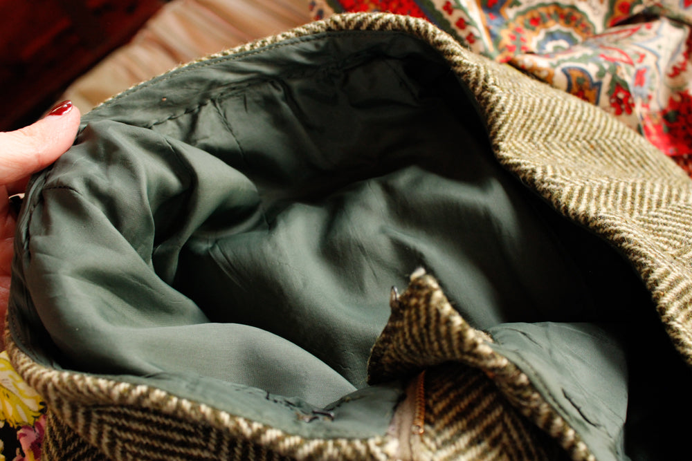 1960s Tweed MOD Jacket and Pant Suit - Medium