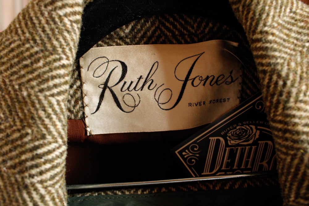 1960s Tweed MOD Jacket and Pant Suit - Medium