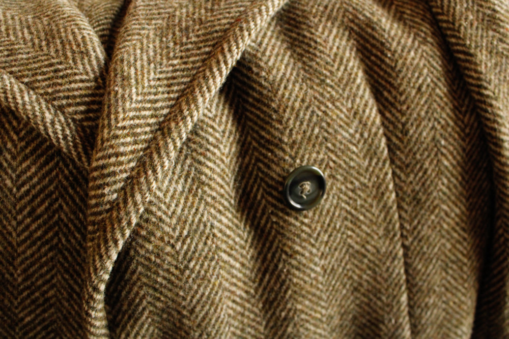 1960s Tweed MOD Jacket and Pant Suit - Medium