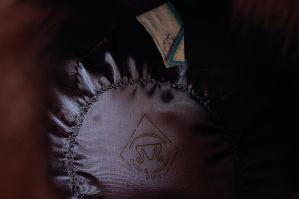 1960s Fox Fur and Persian Lamb Hat