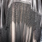 1950s Silk Satin & Tulle Marshall Fields Co Halter Gown - Small 