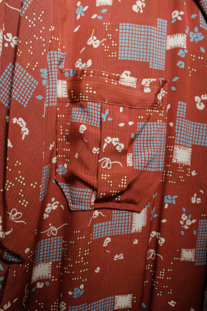 1940s Sportogs Silk Shirt - XL