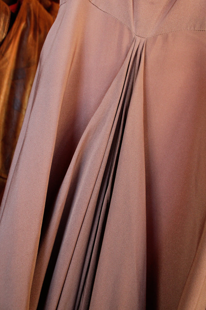 1940s Twilight Serenade Rayon Gown - S/M