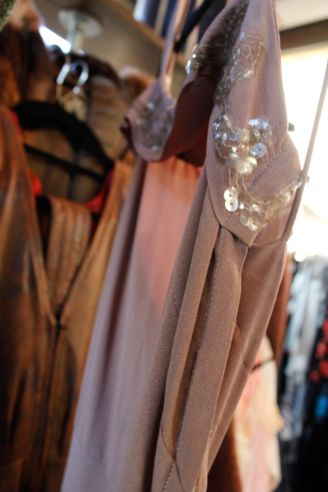 1940s Twilight Serenade Rayon Gown - S/M