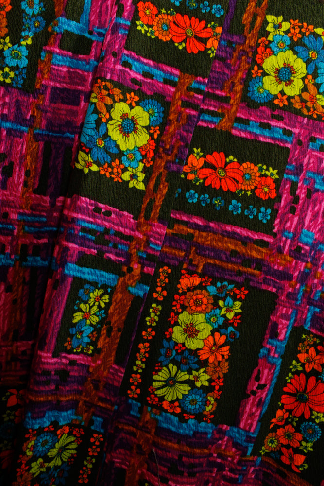 1960s Bold Psychedelic Jumpsuit - Large