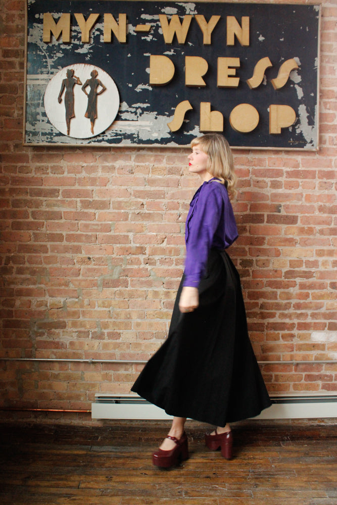 1990s Christian Dior Wide Leg Gauchos - 26" waist