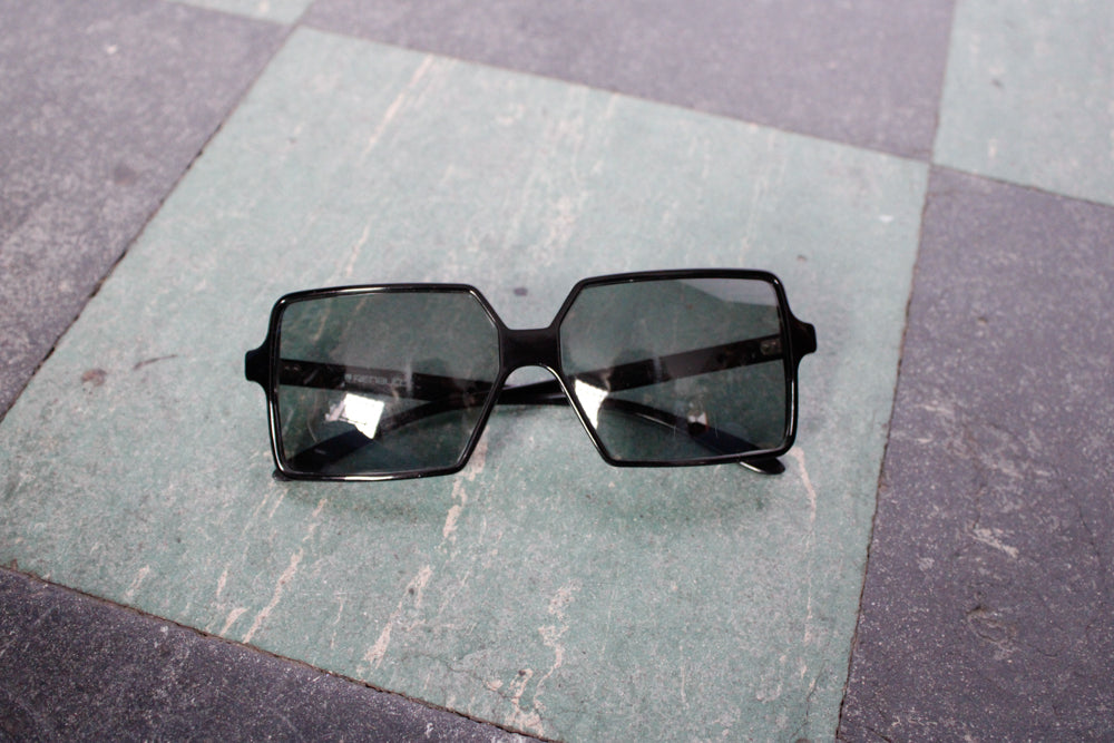 1970s French Designer RENAULD Oversized Disco Sunglasses