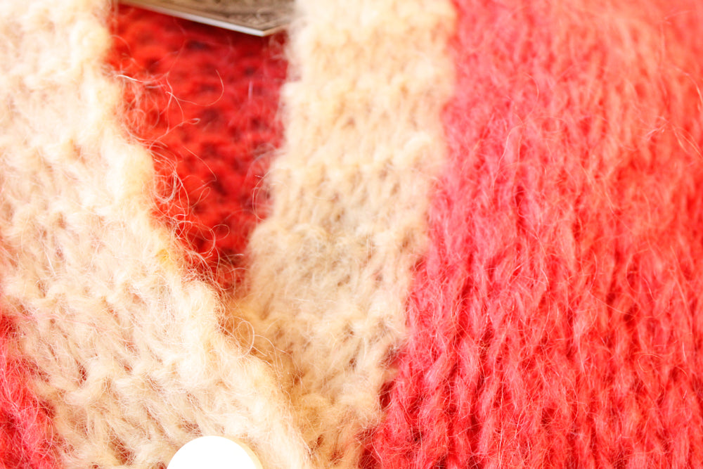 1960s Wool Mohair Tulip Sweater - Medium