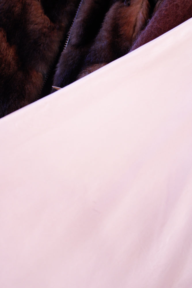 1940s Ballerina Pink Taffeta Long Skirt - Xs/S