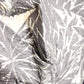 1950s Silver Leaf Fred Perlberg Strapless Party Dress with Shawl - Small