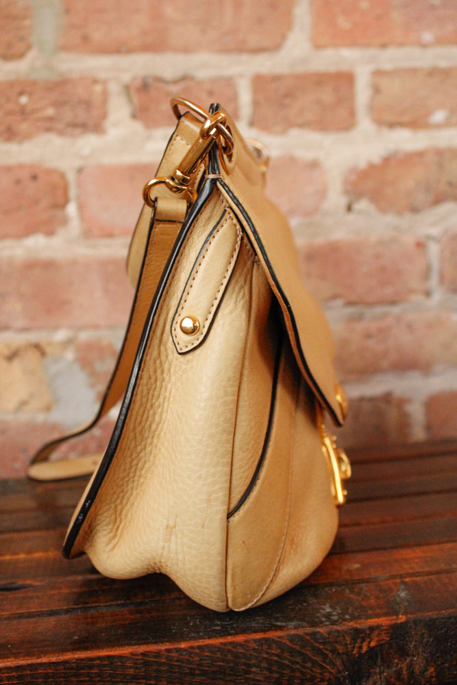 1990s Ralph Lauren Butterscotch Leather Purse 