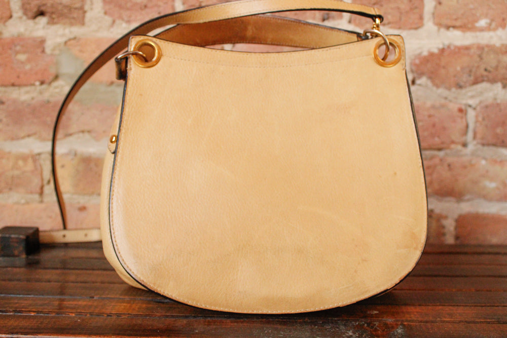 1990s Ralph Lauren Butterscotch Leather Purse 