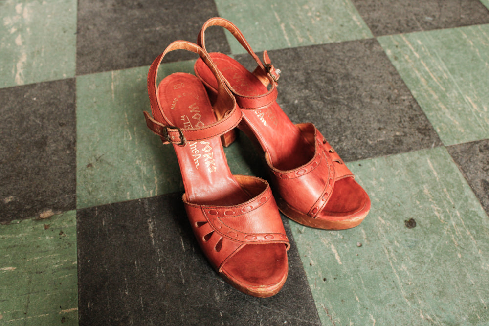 70s Cherokee Sandals – Via Davia Vintage