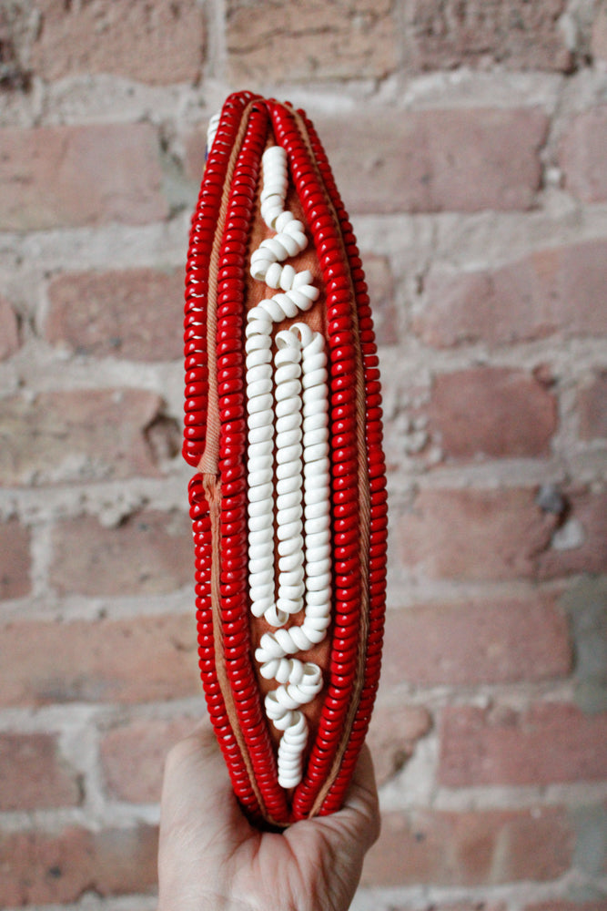 1940s Multicolor Telephone Cord Wristlet