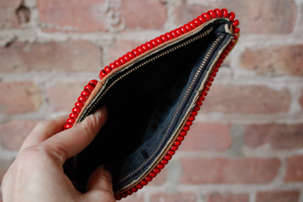 1940s Multicolor Telephone Cord Wristlet