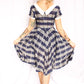 1950s Plaid Jonathan Logan Dress - Small