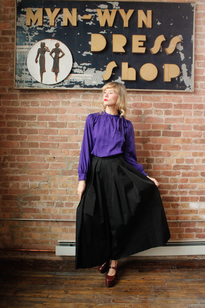 1990s Christian Dior Wide Leg Gauchos - 26" waist