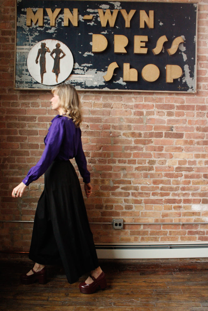 1990s Christian Dior Wide Leg Gauchos - 26" waist