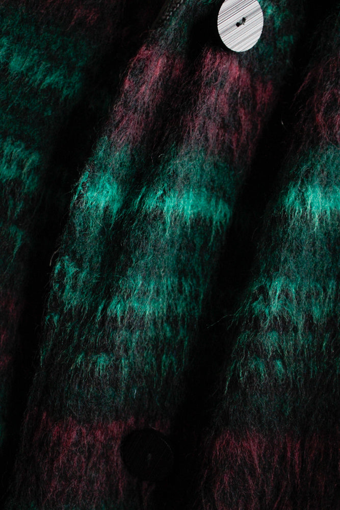 1960s Wool Plaid Reversible Cape - O/S