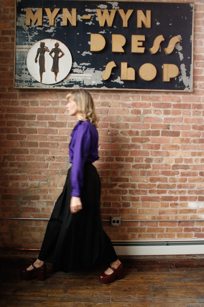 1990s Christian Dior Wide Leg Gauchos - 26" waist