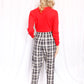 1960s Jack Winter Cotton Cigarette Pants - 29"Waist