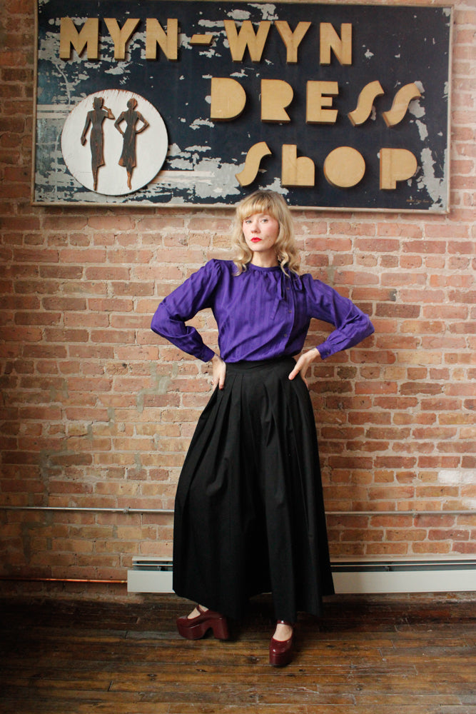 1990s Christian Dior Wide Leg Gauchos - 26" waist