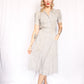 1940s RARE Cotton Farm Dress - Xsmall