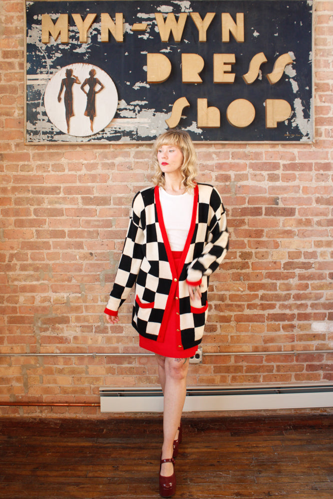 1990s Neiman Marcus Cashmere Oversized Sweater - Large