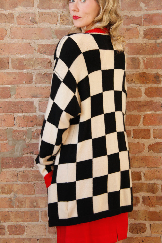 1990s Neiman Marcus Cashmere Oversized Sweater - Large