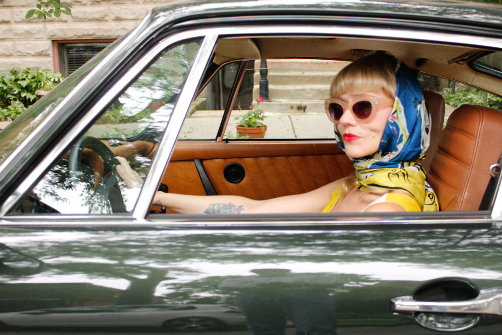 Vintage Inspired 50s style Pink Sunglasses