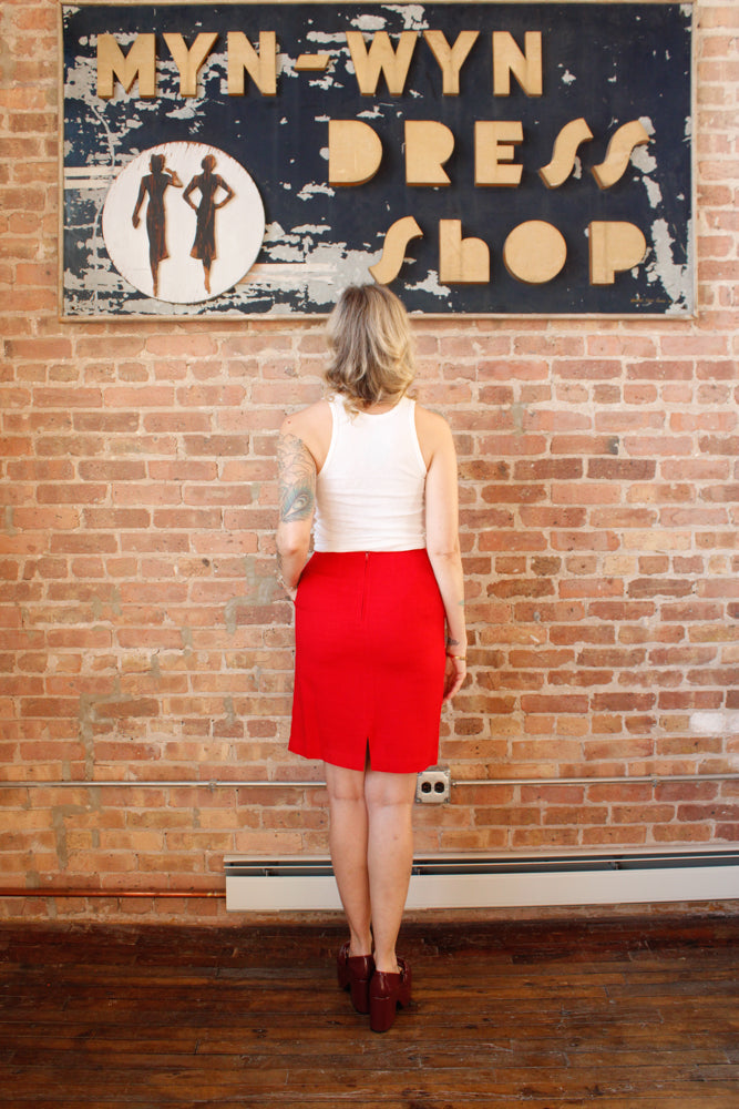 Late 1950s Hanes Cotton Tank Top - Small