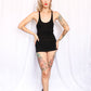 1920s Wool Jantzen Black Bathing Suit - Small